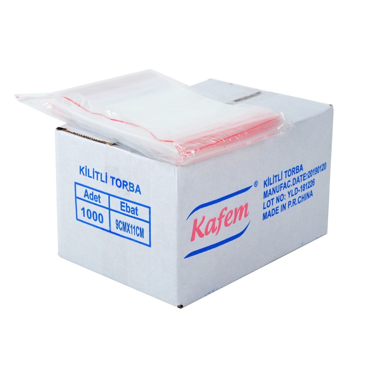 Kilitli Naylon Torba (9x11 cm) - 1000'li