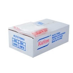 Kilitli Naylon Torba (6x7 cm) - 12 Kutu