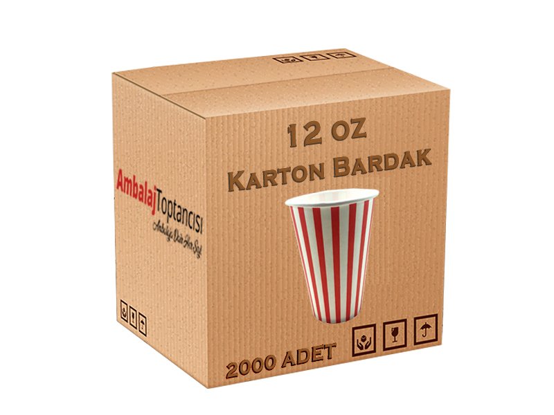 12 Oz Karton Bardak-2000'li
