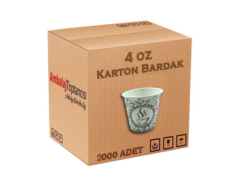 4 Oz Karton Bardak-2000'li
