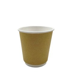 8oz Double Wall Kraft Karton Bardak - 500'lü