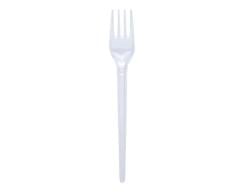 Plastik Çatal Şeffaf Eko - 6000'li