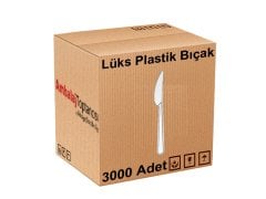 Lüks Plastik Bıçak Şeffaf - 3000'li