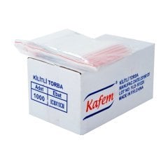 Kilitli Naylon Torba (8x10 cm) - 12 Kutu