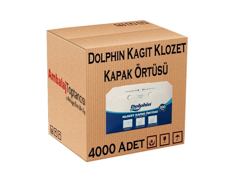 Dolphin Kağıt Klozet Kapak Örtüsü - 4000'li