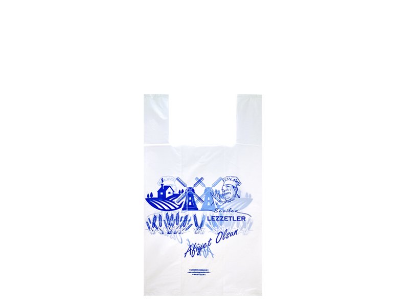 Sevilen Lezzetler Baskılı Atlet Poşet (Küçük) - 1 Kg