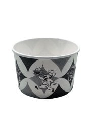 Karton Çorba Kasesi 16 oz (Kapaklı) - 25'li