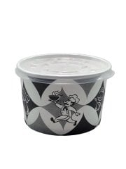 Karton Çorba Kasesi 16 oz (Kapaklı) - 500'lü