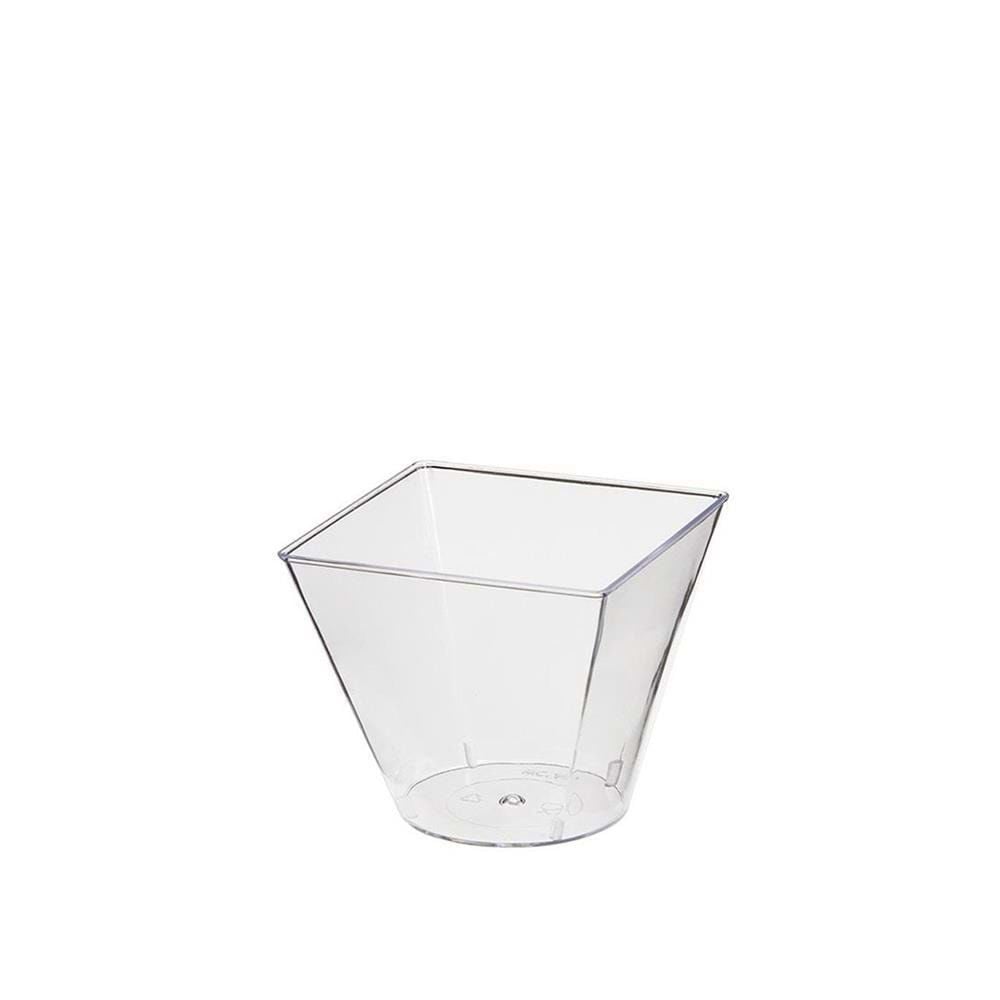 Plastik Mini Kap 120 cc Şeffaf - 25'li