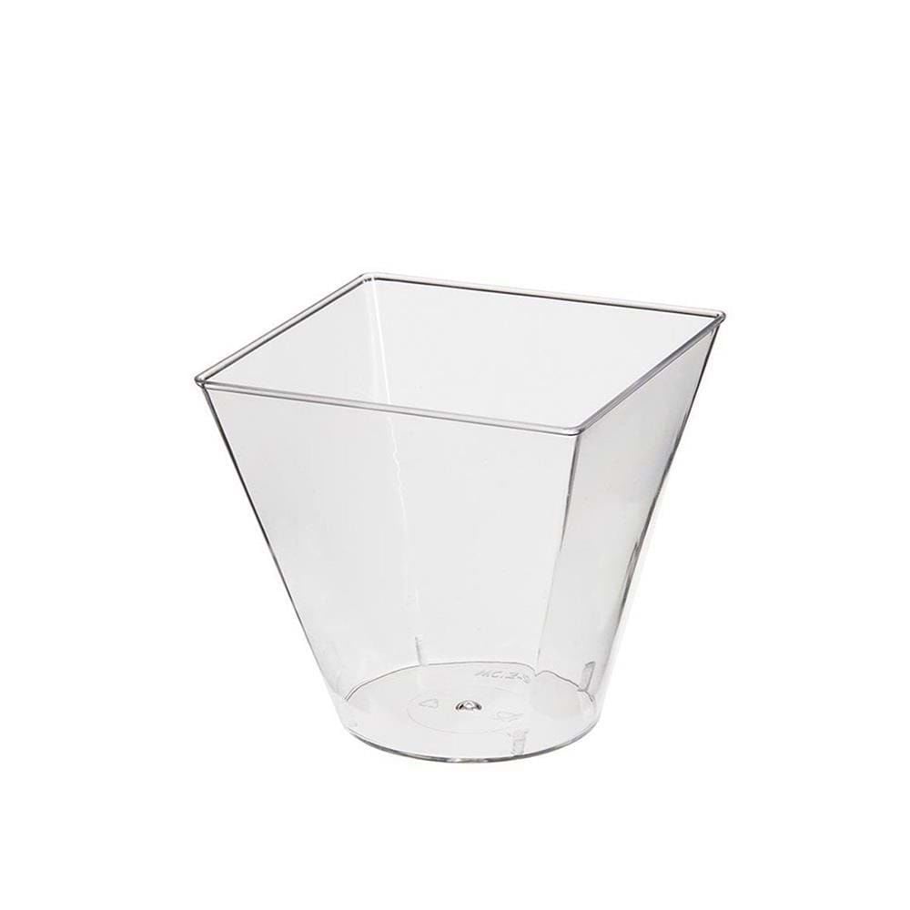 Plastik Mini Kap 240 cc Şeffaf - 24'lü