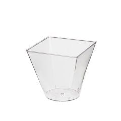 Plastik Mini Kap 240 cc Şeffaf - 24'lü