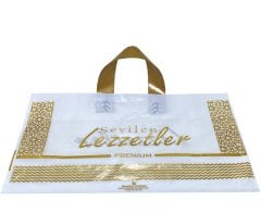 Turta Poşeti Sevilen Lezzetler 60x28 cm Kulplu 50 Adet