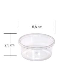 58 mm Çap Sos Kabı Altı (30 cc) -100'lü