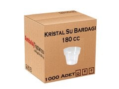 Kristal Su Bardağı - 180 cc - 1000'li