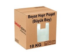 Beyaz Hışır Poşet (Büyük Boy) - 10 kg