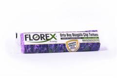 Rulo Çöp Torbası Büzgülü (Lavanta Kokulu) Orta Boy